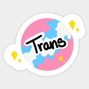 Pride Planet - Trans Sticker